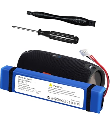 Amazon.com: Replacement Battery for JBL Xtreme 2 JBLXTREME2BLKAM